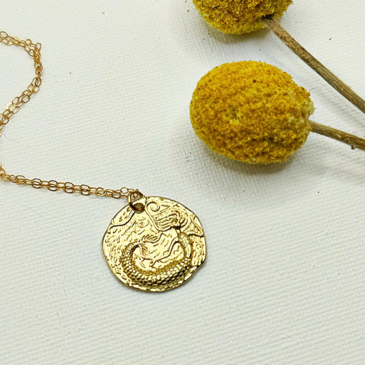 Mermaid Medallion Necklace