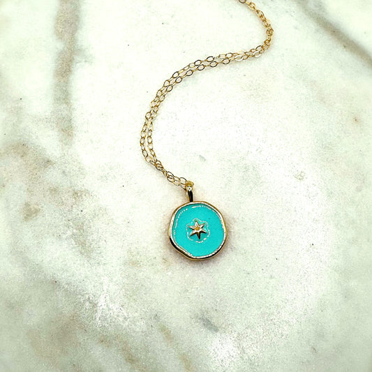 North Star Charm Necklace